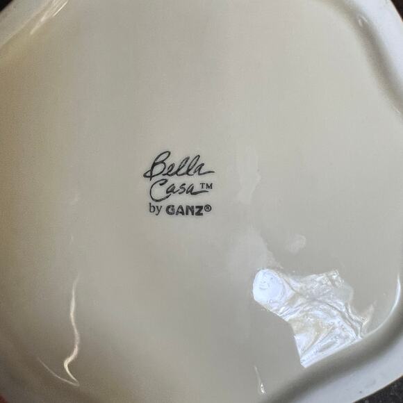 Bella Casa by Ganz Serving Bowl with 3 smaller bowls Featuring Autumn Leaves - Picture 10 of 13